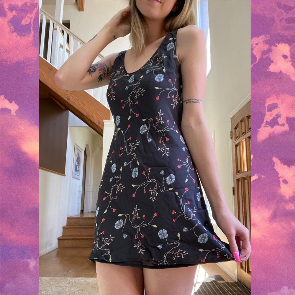Vintage Floral Dress